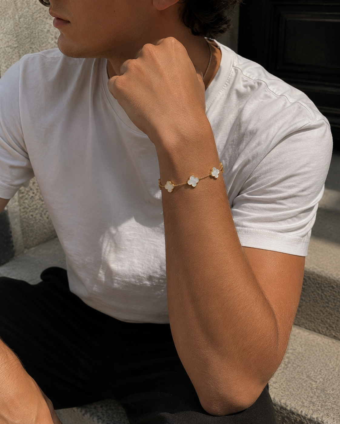 White Clover Armband