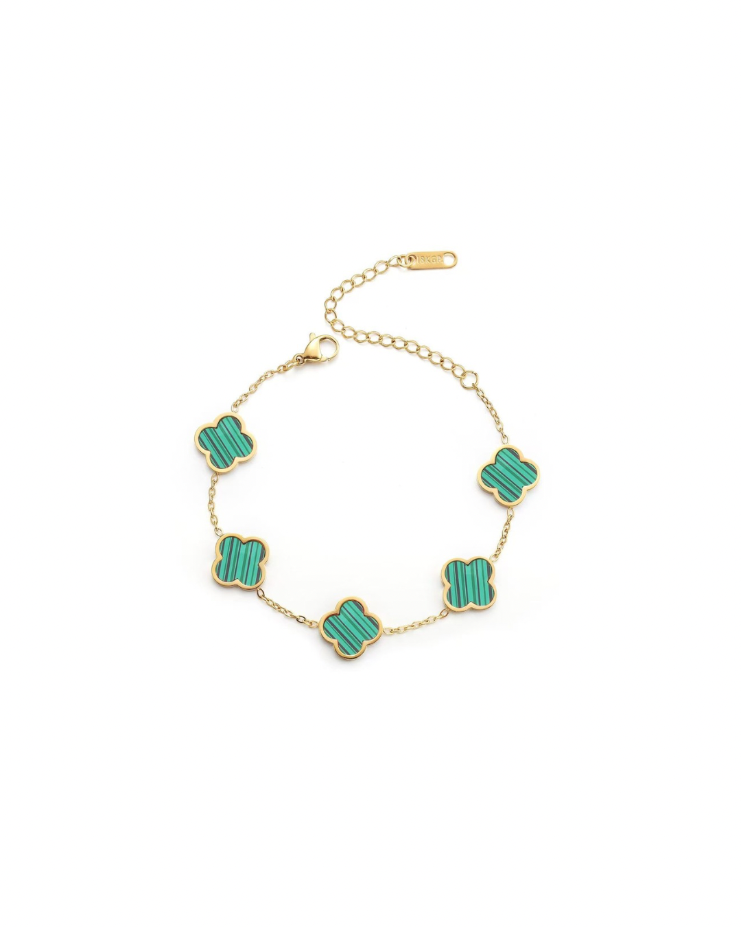 Turquoise Clover Armband